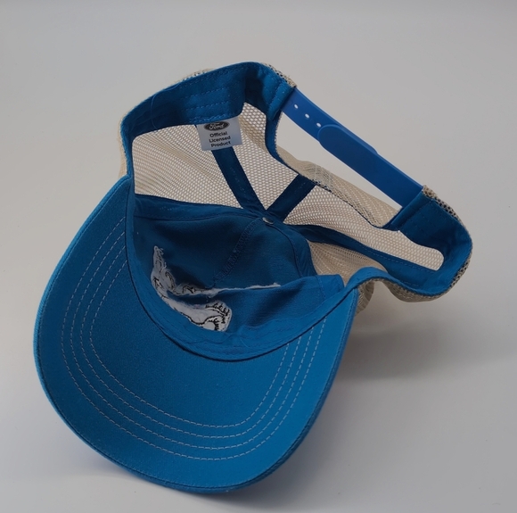 Ford Bronco Patch Blue and Sunset Vintage  Style Trucker Hat - Picture 4 of 4